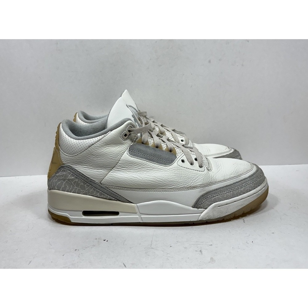 Air Jordan 3 Retro SE Craft Ivory FJ9479-100 Men's Size 13 Shoes Sneakers